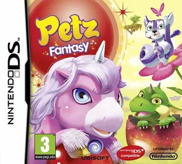 Petz - Fantasy (Europe) (En,Fr,De,Es,It,Nl,Sv,No,Da) (NDSi Enhanced) box cover front